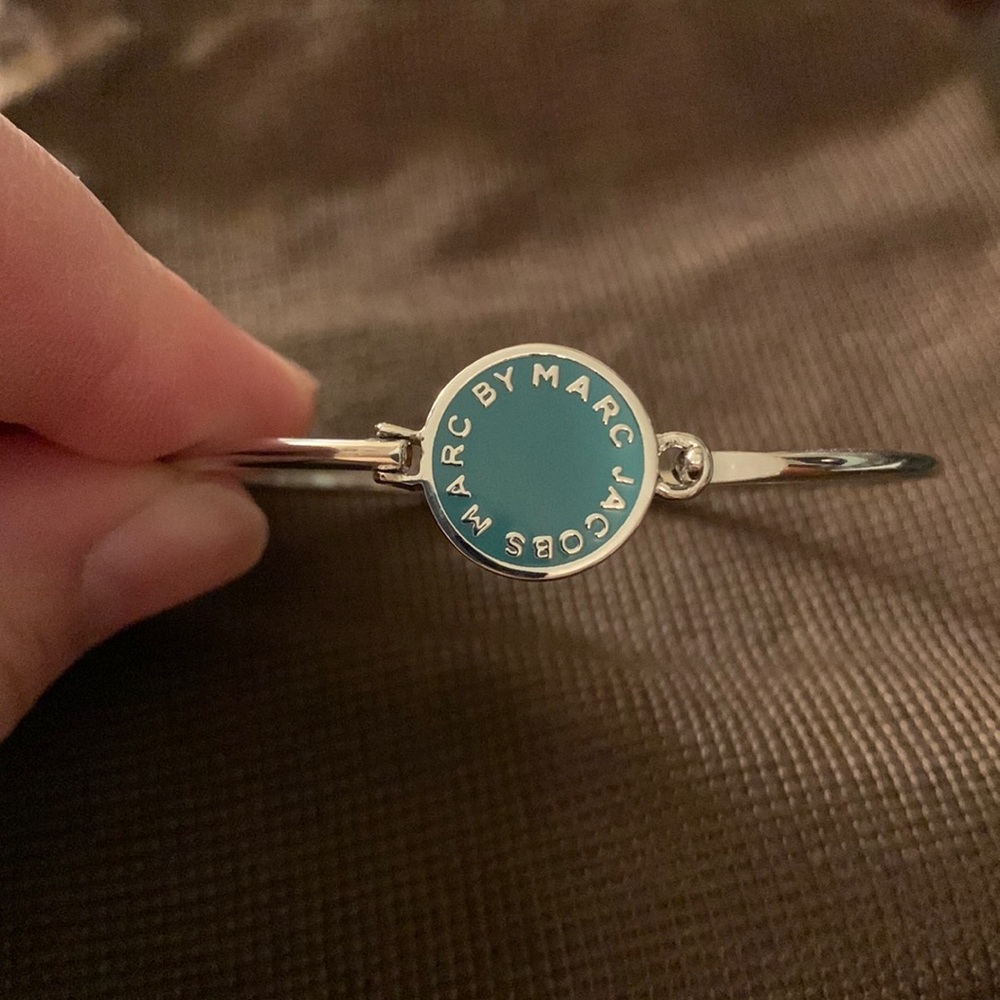 Marc by Marc Jacobs green disc Bracelet